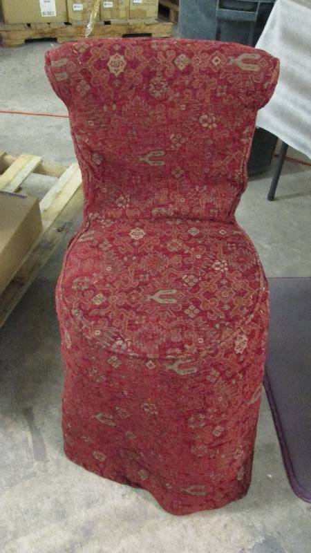 Covered Wicker Chair...