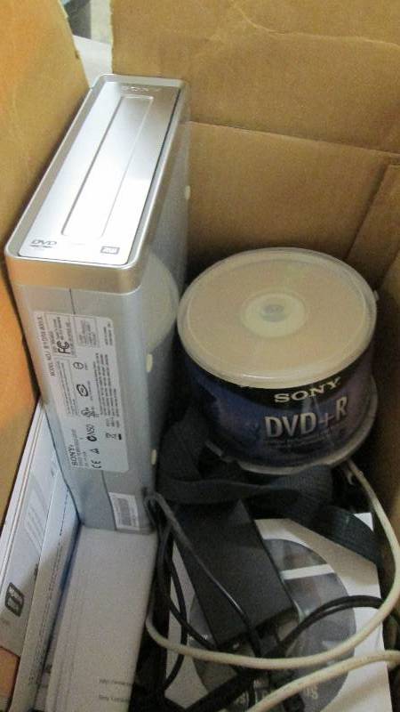 Sony DVD Burner with DVDs...
