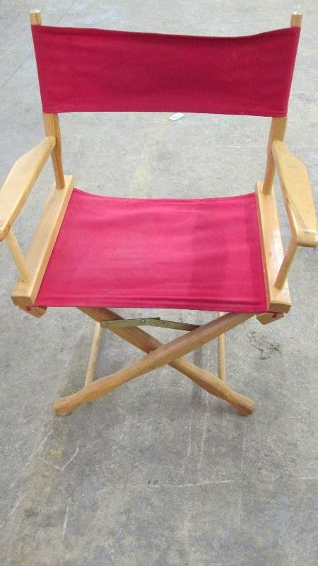 Directors Chair- Fabric slightly f...