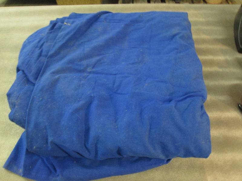 Large Royal Blue Backdrop...