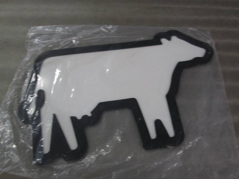 Mountable Cow Shaped White Board 22...