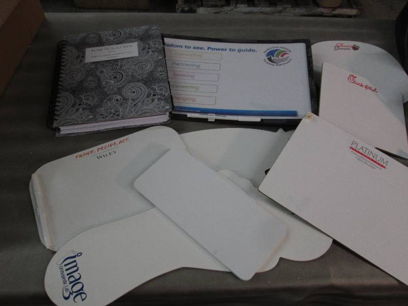 Assorted Whiteboards, Planner...
