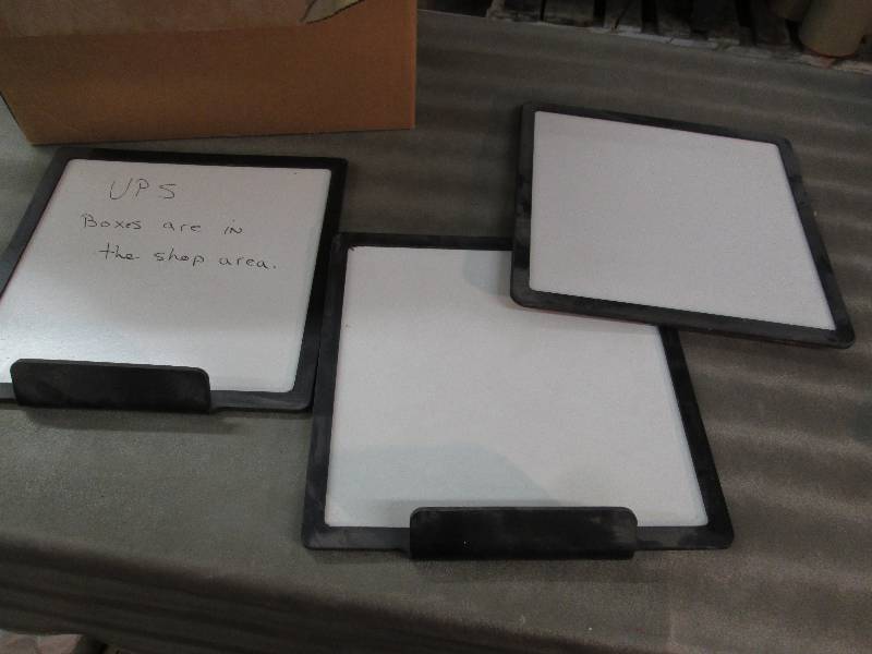 Lot of 3 White Boards...