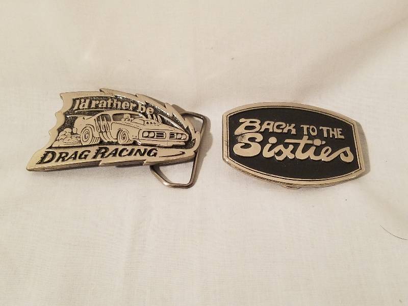 COLLECTOR BELT BUCKLES