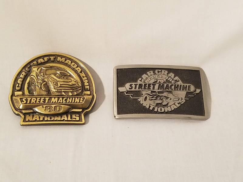STREET MACHINE BELT BUCKLES