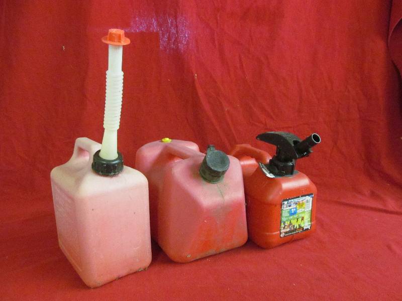 lot 39 image: gas cans