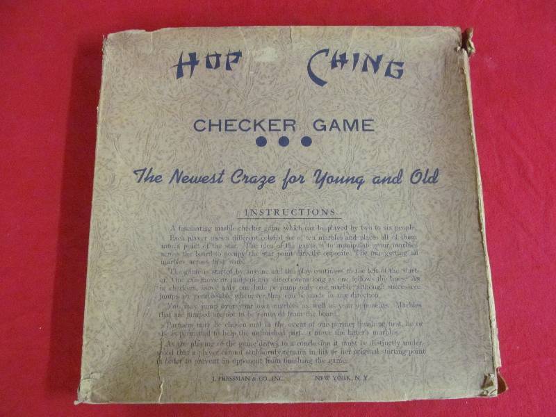 lot 72 image: Vintage Hop Ching Chinese checkers