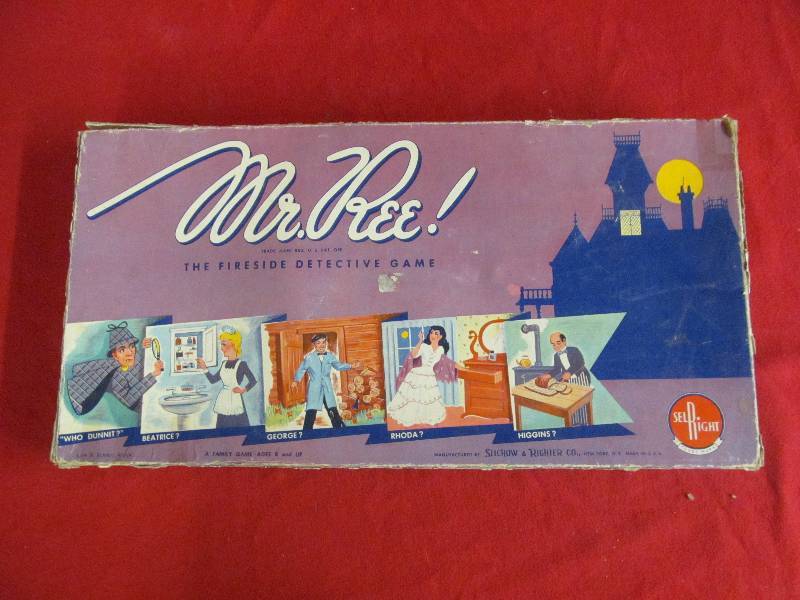 lot 77 image: vintage 1957 Mr. Ree game