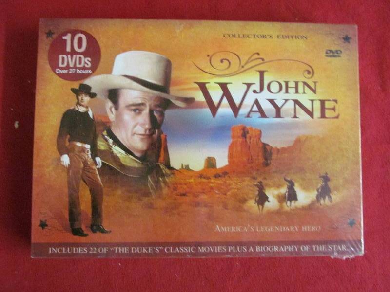 lot 121 image: John Wayne Dvds