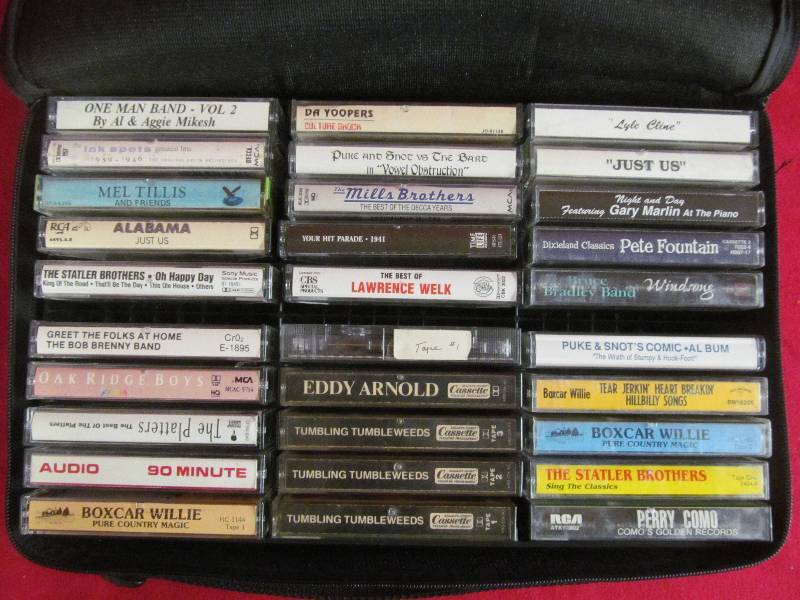 lot 172 image: music cassette, case