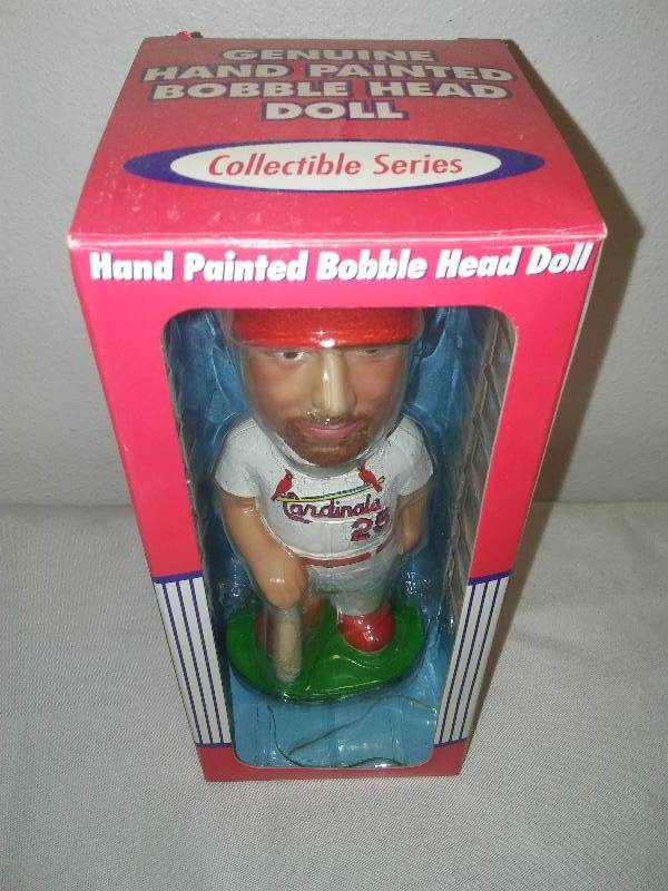 lot 40 image: Bobble Dobbles, Mark McGuire Bobble Head