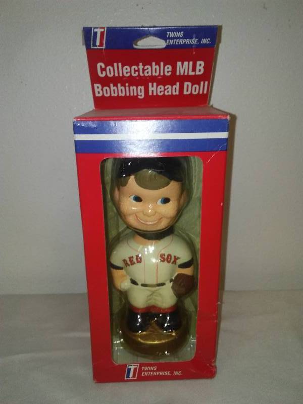 lot 43 image: Collectible Bobbing Head Doll Boston Red Sox