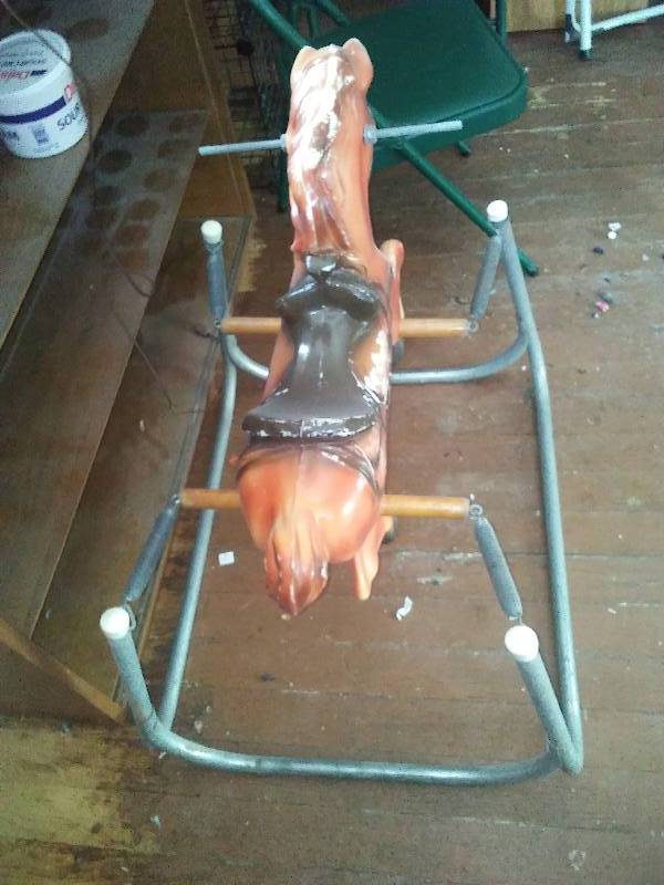 lot 79 image: Vintage Hobby Horse