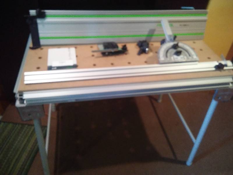 lot 101 image: Festool MFT3 Multifunction Table FS10802,