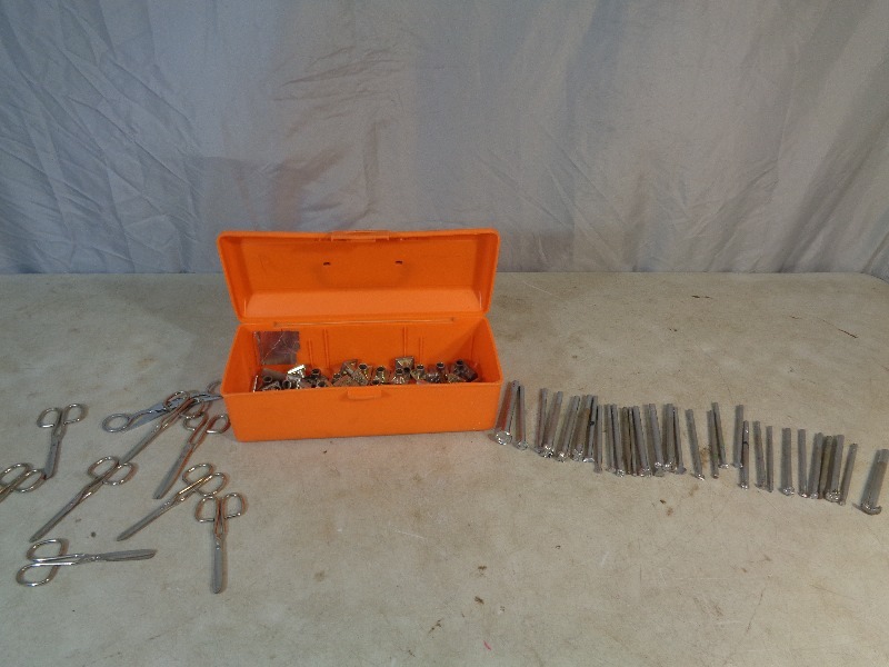 lot 23 image: Metal  Leather Tools