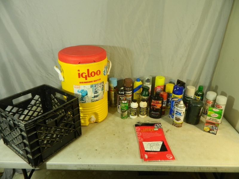 lot 51 image: Water Cooler, Shop Chemicals, Etc