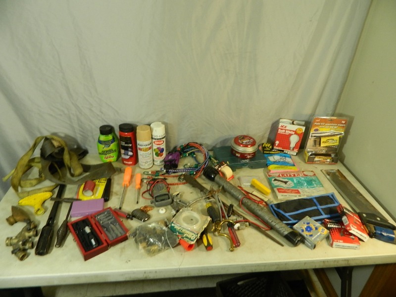 lot 62 image: Tools, Shop Supplies, Etc