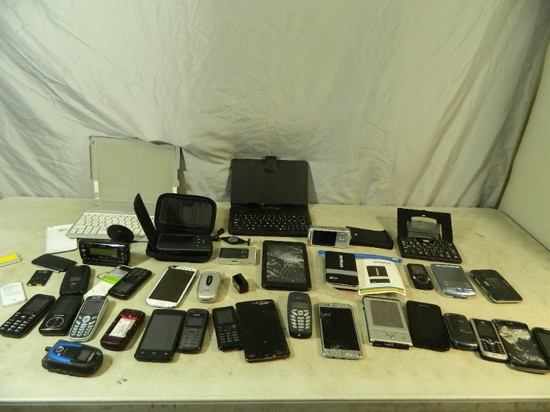 lot 66 image: Tablet, Mobile Printer, Phones, and More