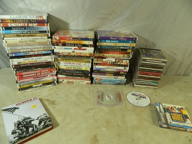 lot 69 image: Cds, Dvds, and More