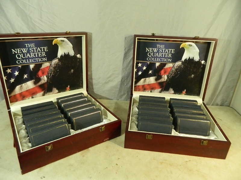 lot 75 image: Coin Collector Boxes