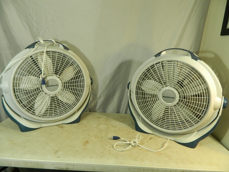 lot 80 image: 2 Wind Machine Fans