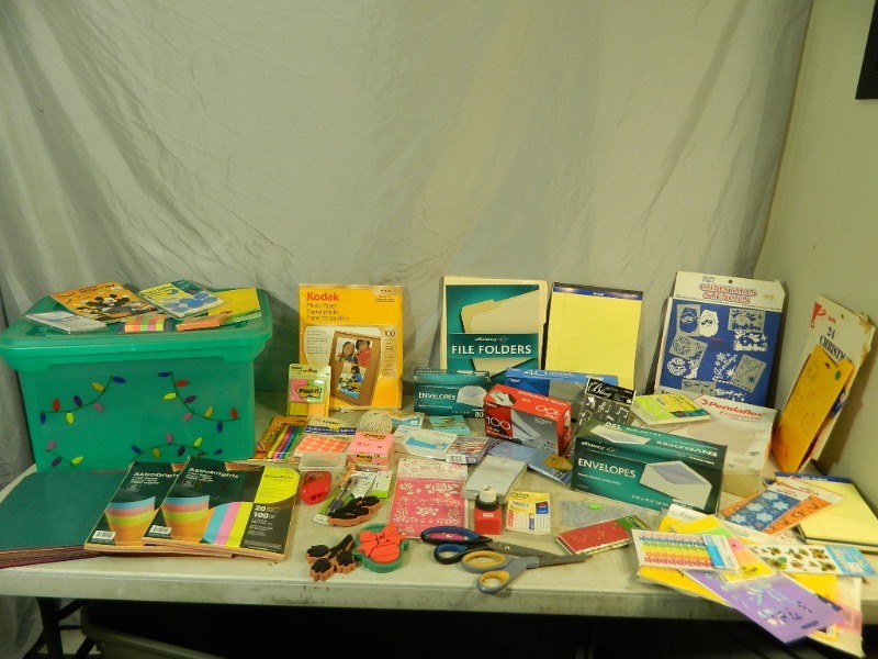 lot 96 image: Craft and Office Items