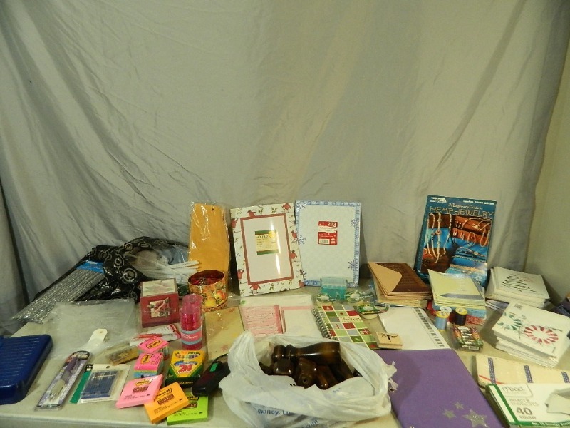 lot 98 image: Craft and Office Items