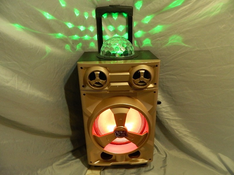 lot 7 image: New Party Speaker With LED Lights
