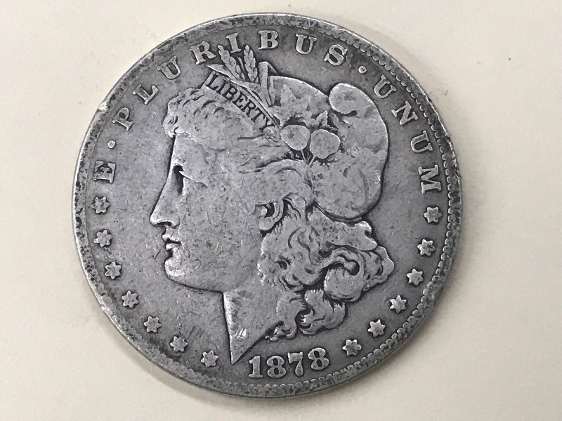 1878-S Morgan Silver Dollar ...