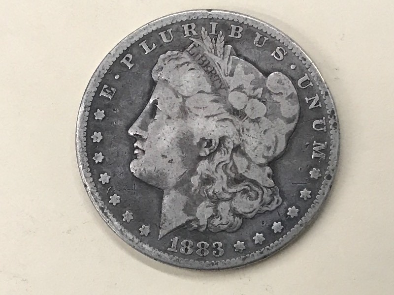 1883-S Morgan Silver Dollar ...