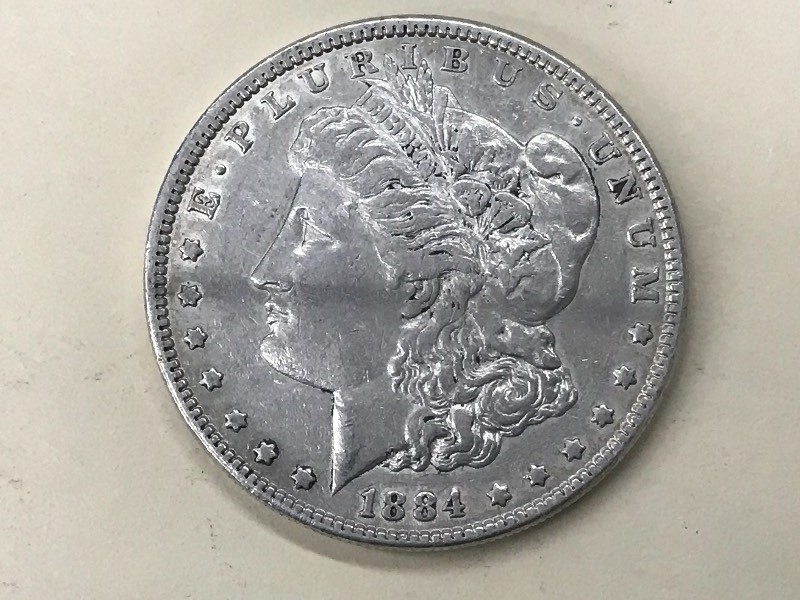 1884 Morgan Silver Dollar ...