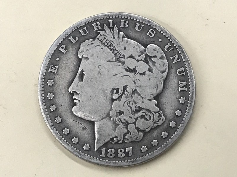 1887-O Morgan Silver Dollar ...