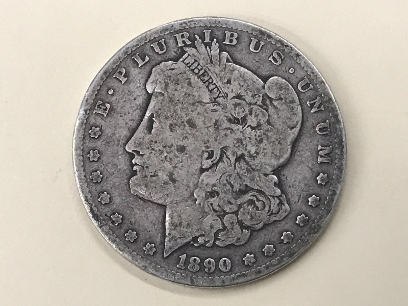 1891 Morgan Silver Dollar ...