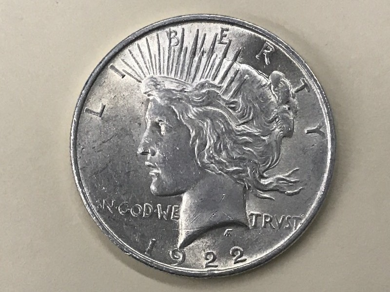 1922 Peace Silver Dollar ...