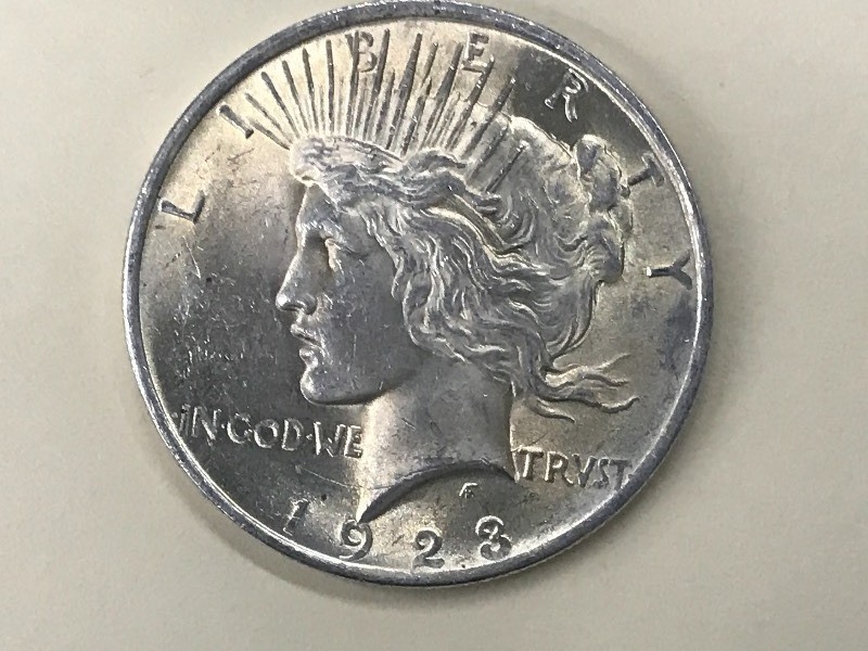 1923 Peace Silver Dollar ...
