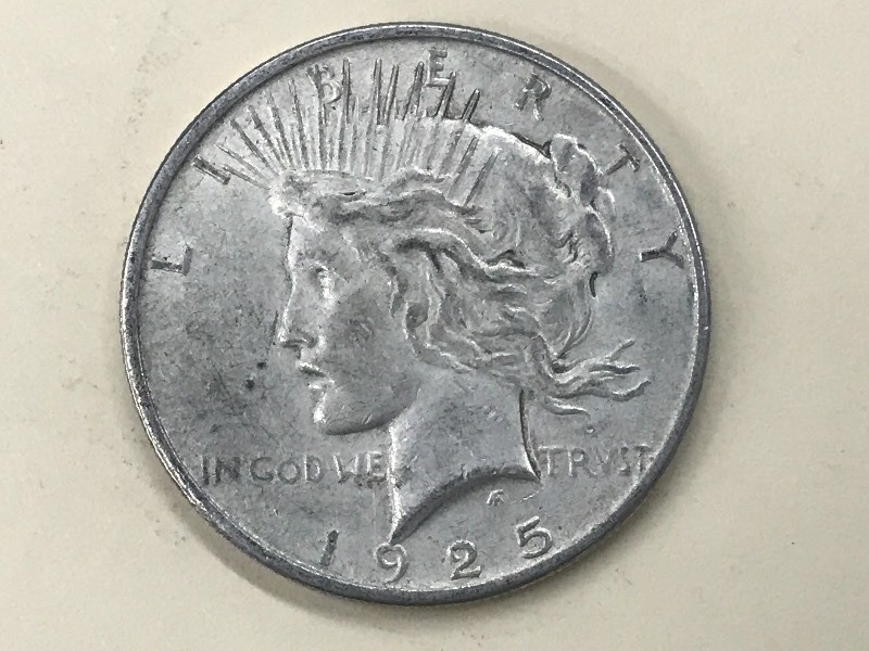 1925 Peace Silver Dollar ...