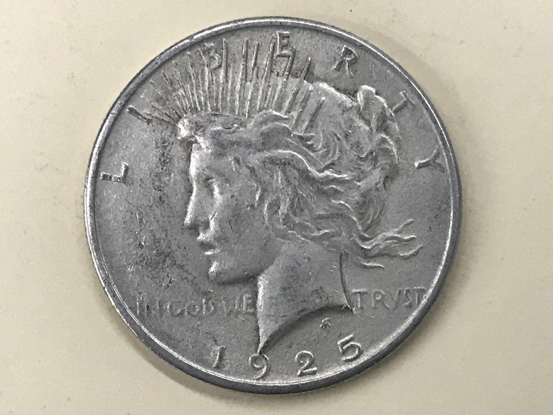 1925 Peace Silver Dollar ...
