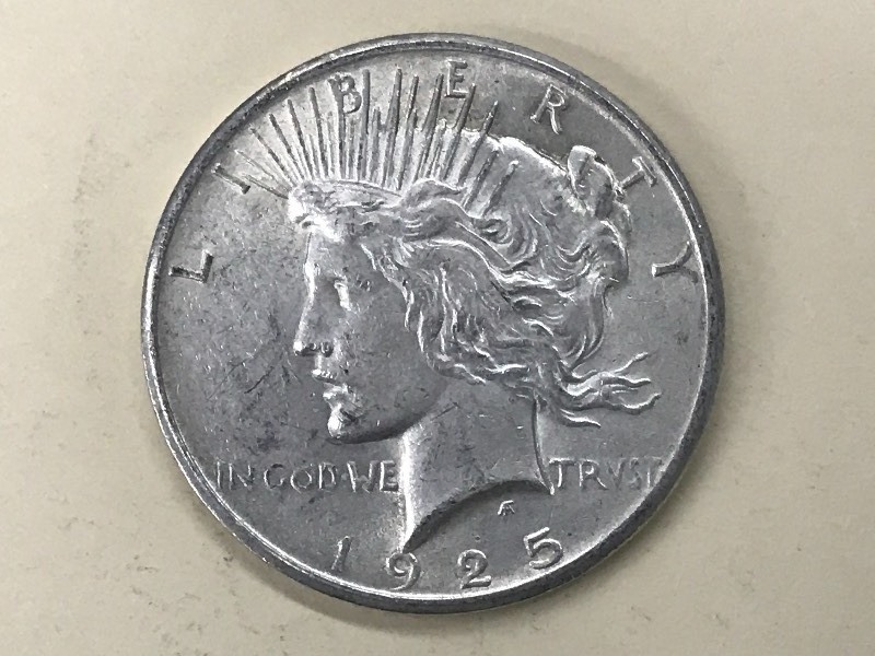 1925 Peace Silver Dollar ...