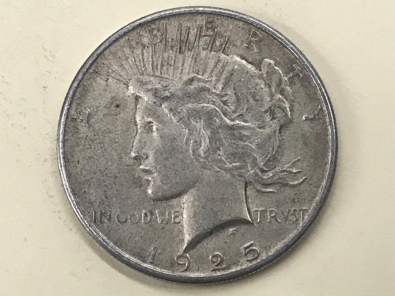1925 Peace Silver Dollar ...