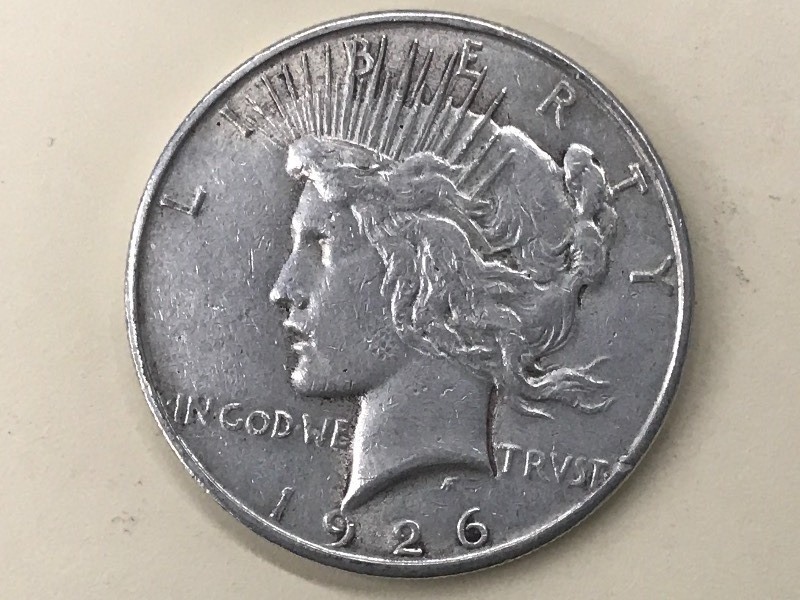 1926-S Peace Silver Dollar ...
