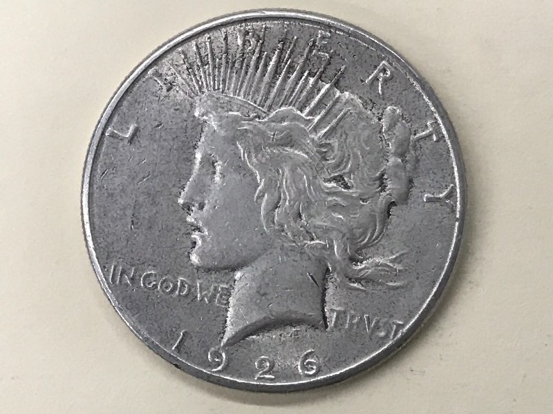 1926-S Peace Silver Dollar ...