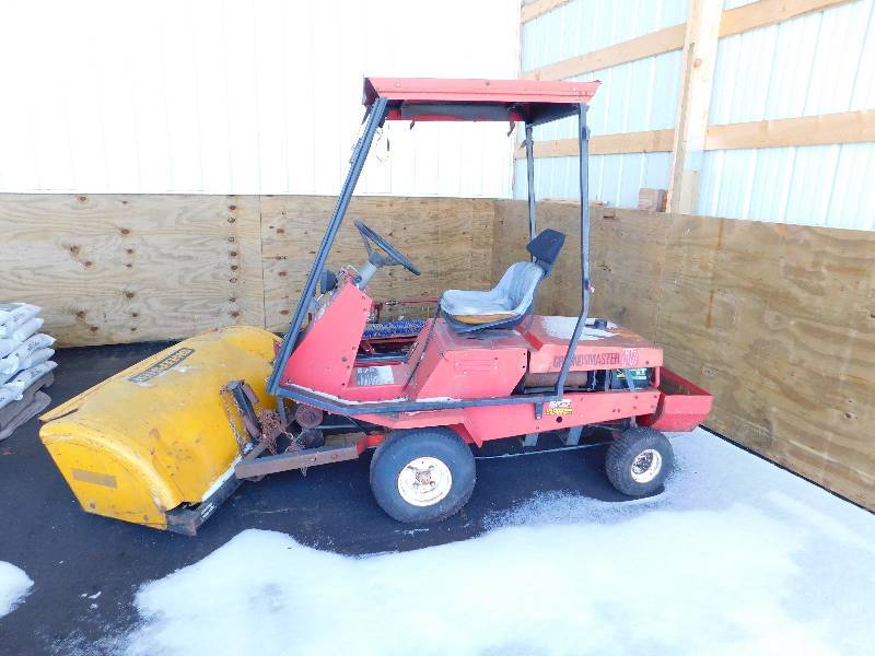 lot 3 image: &nbspToro GroundsMaster 117 Hydro Sweeper and Snow Blower&nbspAttachment
