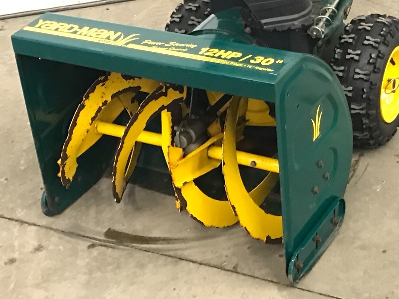 lot 1 image: Yard-Man Snow Blower