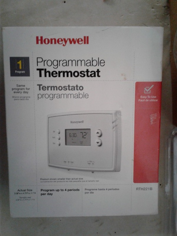 5x Honeywell Programable Thermostat