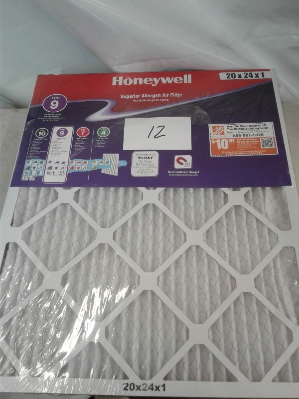 3x Honeywell Air Filters