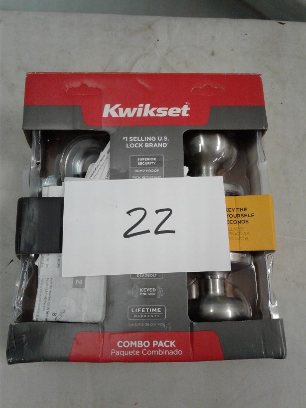 Kwikset Signature Series Juno Combo Pack,