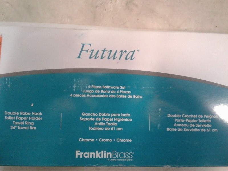 Franklyn Brass Futura Bath Set