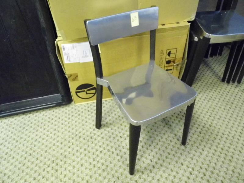 5 Metal Chairs