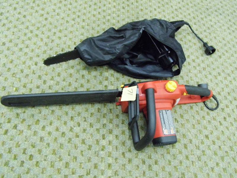 2 Electric Chain Saws