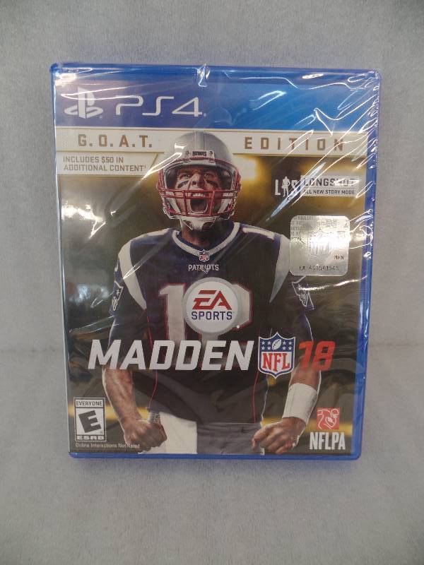 lot 7 image: Madden 18 PS4